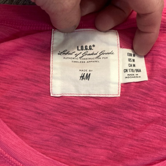 H&M Pink Short Sleeve Tee - Picture 2 of 5